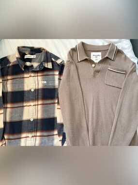 Abercrombie Boys Shirts Size 9/10